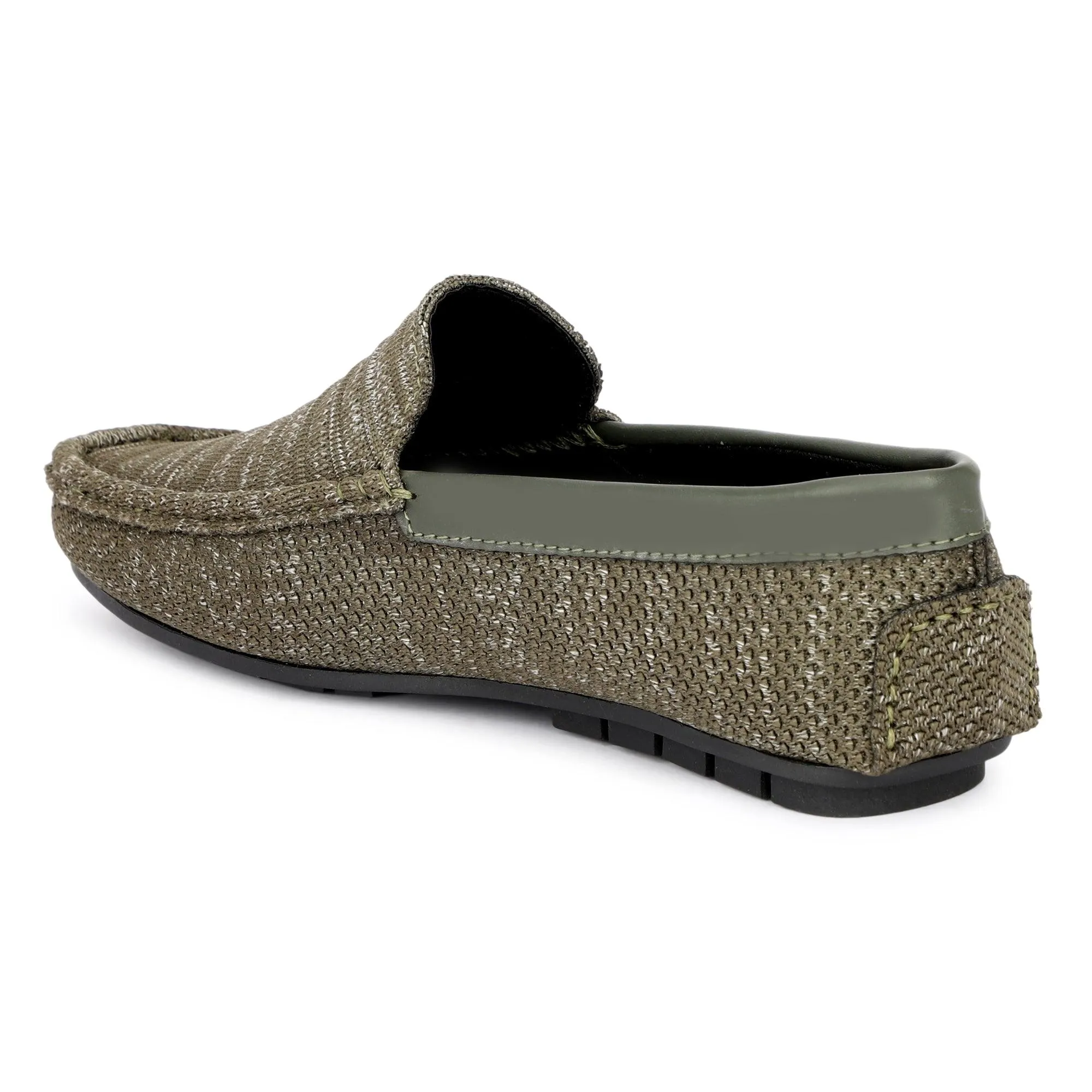 Comfortable Chunky Loafers Buxton Men Suede Square Toe Comfort Insole Loafers