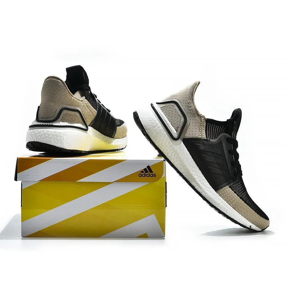 Adidas Shoes Discounted Adidas UltraBoost 19 'Raw Sand' Shoes Men Women Sneaker Sale All Size US 7-13