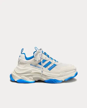 Triple S White / White / Blue Low Top Sneakers Adidas Infant Shoe Size Guide