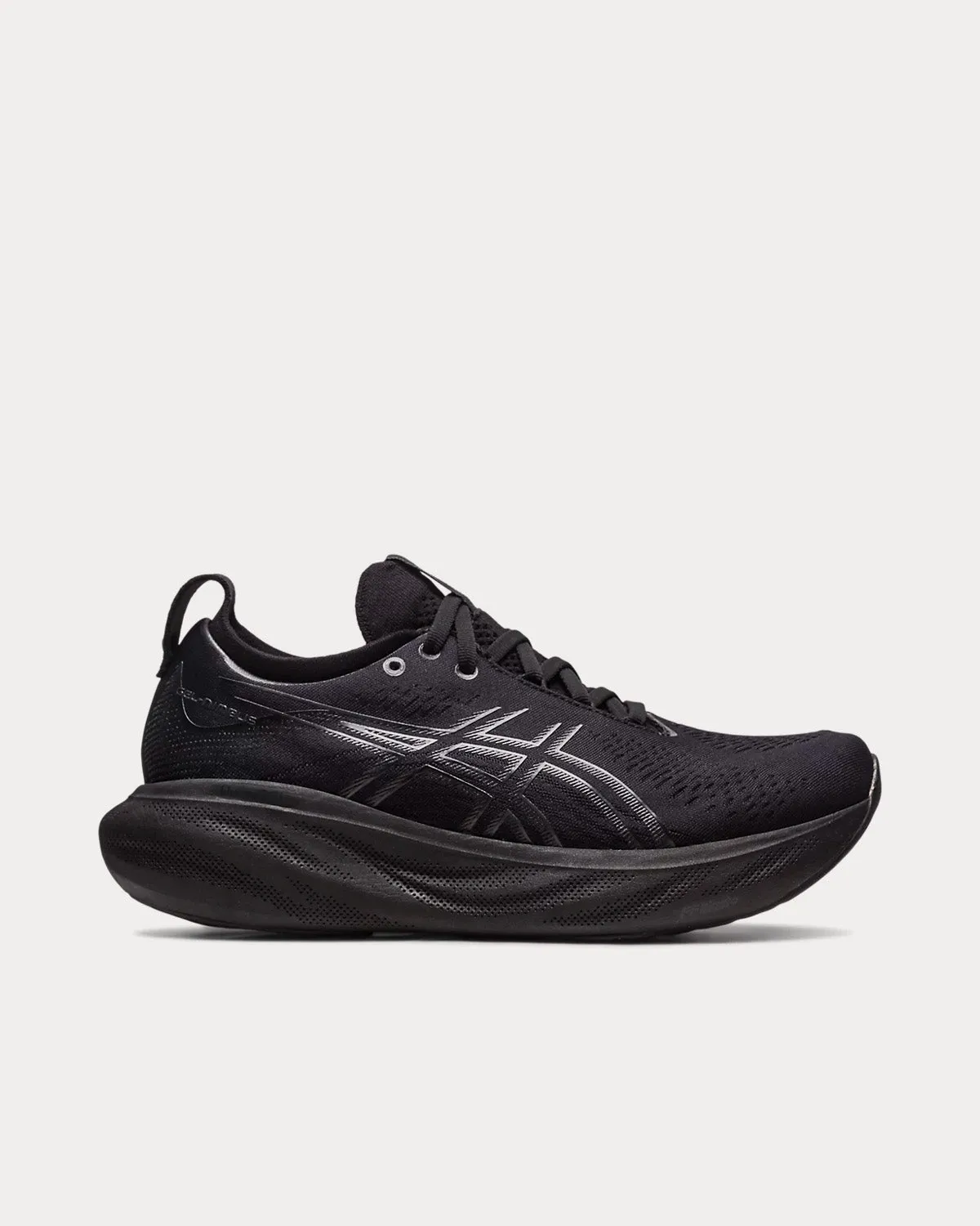 Gel-Nimbus 25 Black / Black Running Shoes Asics Flower Shoes