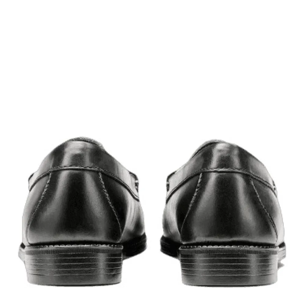 Tassle Loafers G.H. Bass Women's Whitney Easy Weejuns Loafer in Black/White