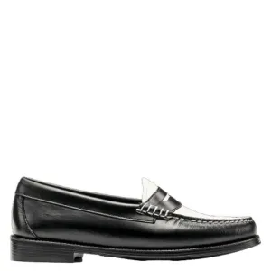 G.H. Bass Women's Whitney Easy Weejuns Loafer in Black/White Loafers & Other Stories
