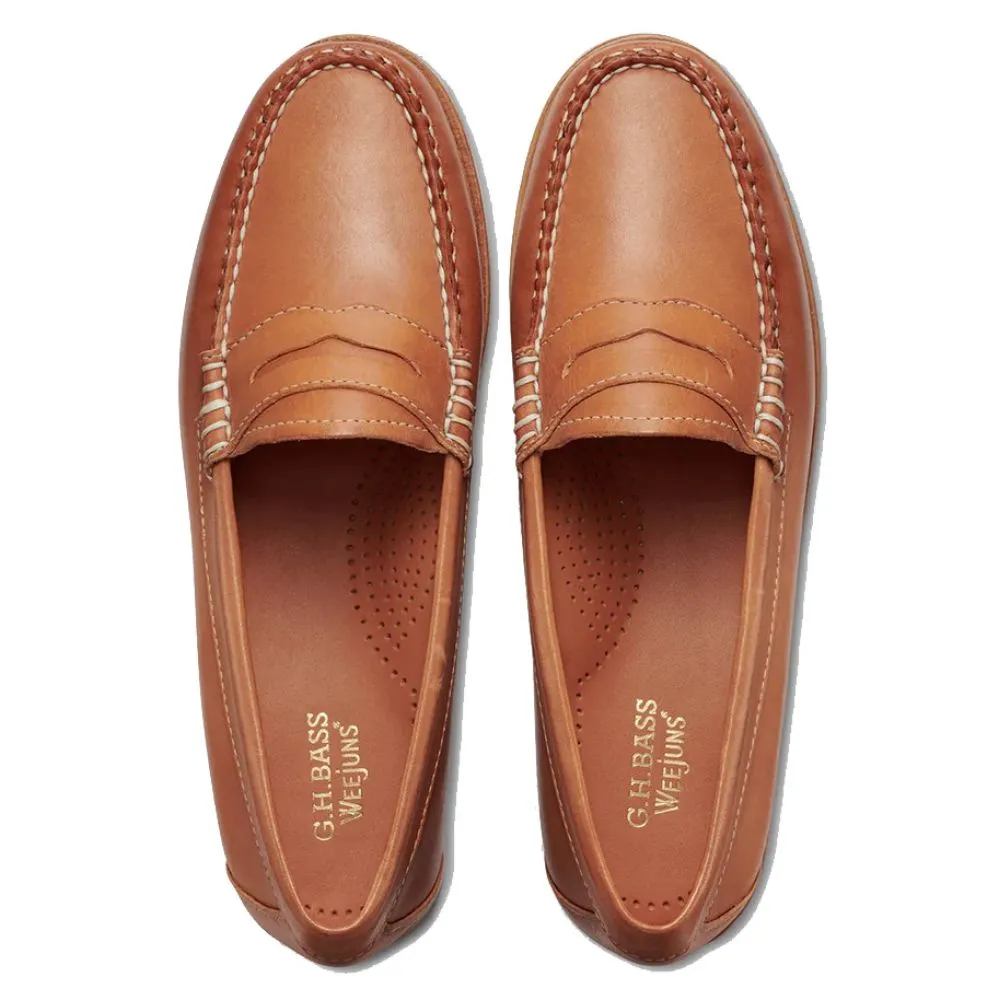 Loafers Santoni G.H. Bass Women's Whitney Vachetta Weejuns Loafer in Tan