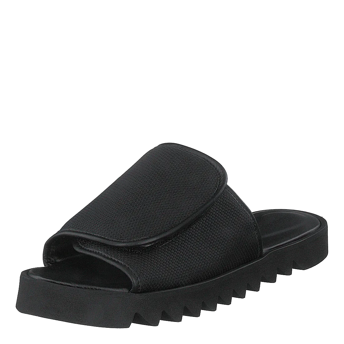 Micki Black Floral Flip Flops