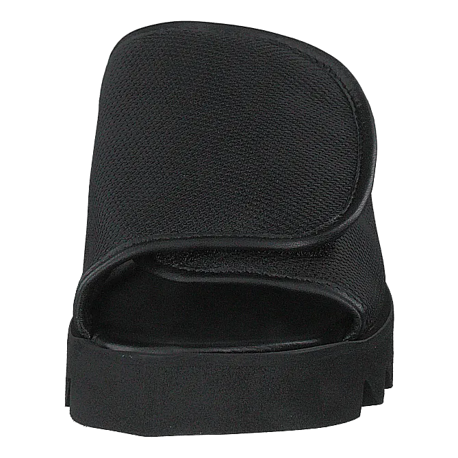 Micki Black Marshmallow Flip Flops