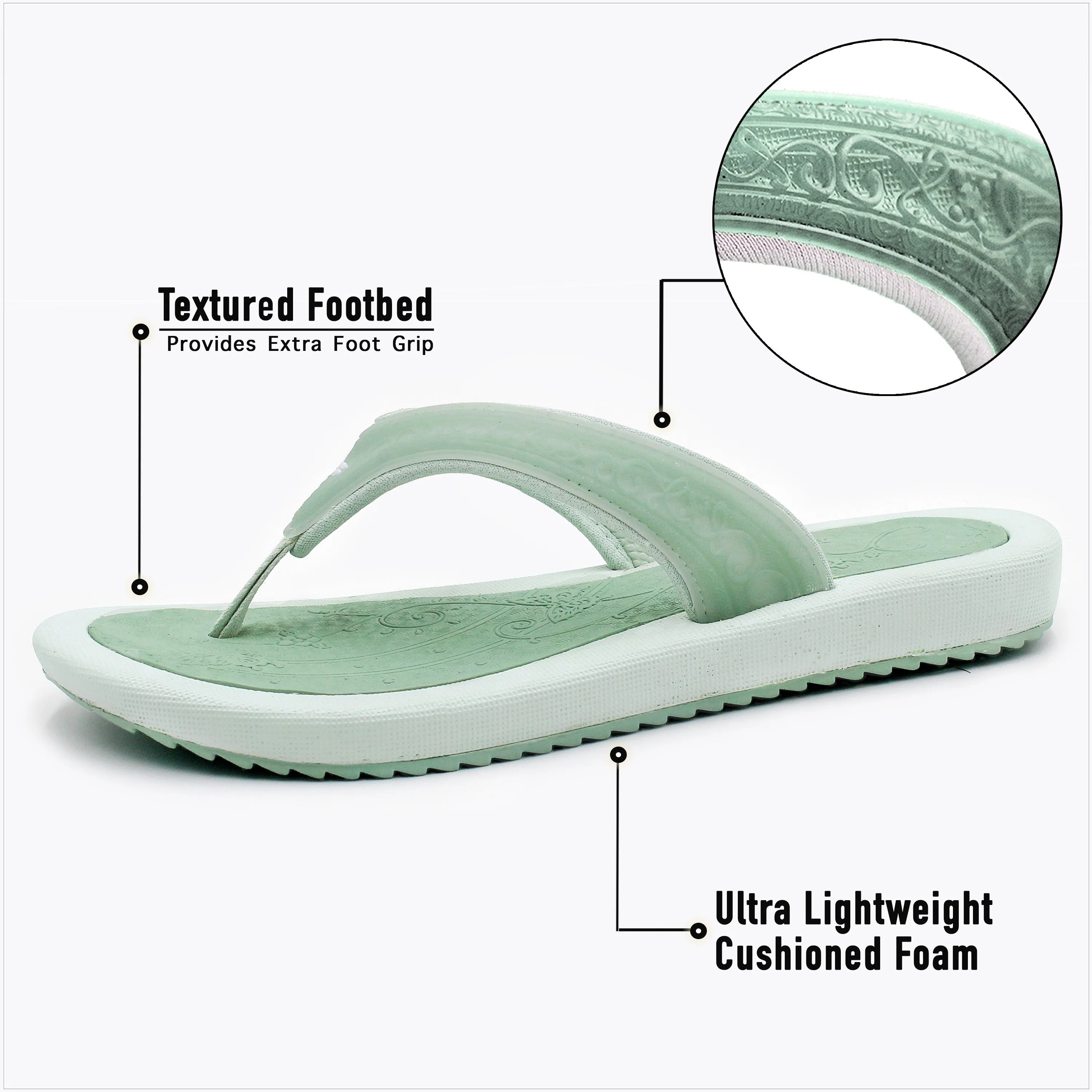 Proper Fit For Flip Flops Breeze: 8521 Matcha