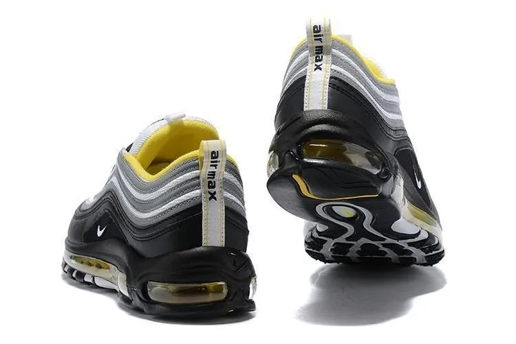 Asics Shoes Size Chart Cm Nike Air Max 97 Black Grey Yellow Shoes Sale Men Size US 7-11