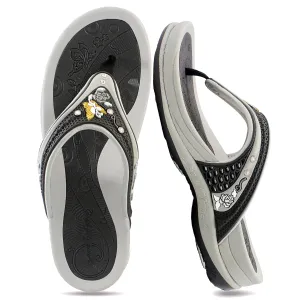 Molded Flip Flops Women Signature: 5893 Grey