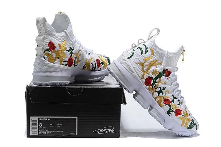 Nike Lebron XV 15  "KING'S CLOAK" Men Shoes Sale Size US7,8,8.5,9,10,11,12 Asics Zebra Shoes