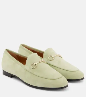 Loafers New York Gucci Gucci Jordaan suede loafers