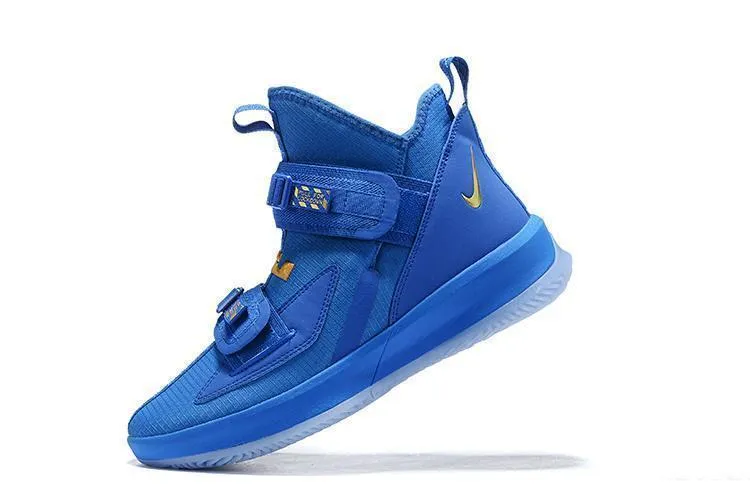 Asics Tiger Gel Kayano Trainer Shoes 1191a200 Nike Lebron Soldier XIII 13 Blue Gold Men Sneaker Shoes Sale Size US 7-12