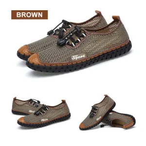 Unique Flat Shoes haloera Men Trendy Summer Breathable Shoes