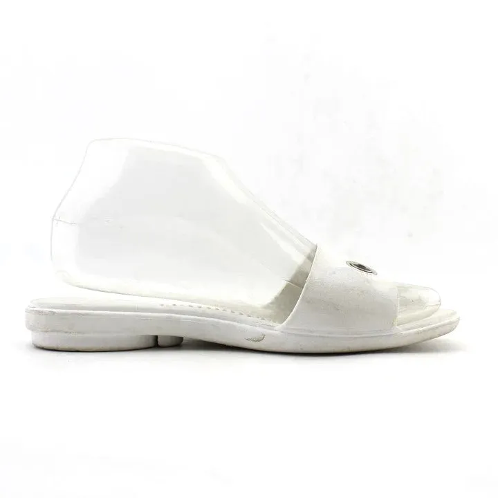 OKAL OKA BEE  FABRIC CHEETAH Slip On Slippers With Rubber Soles