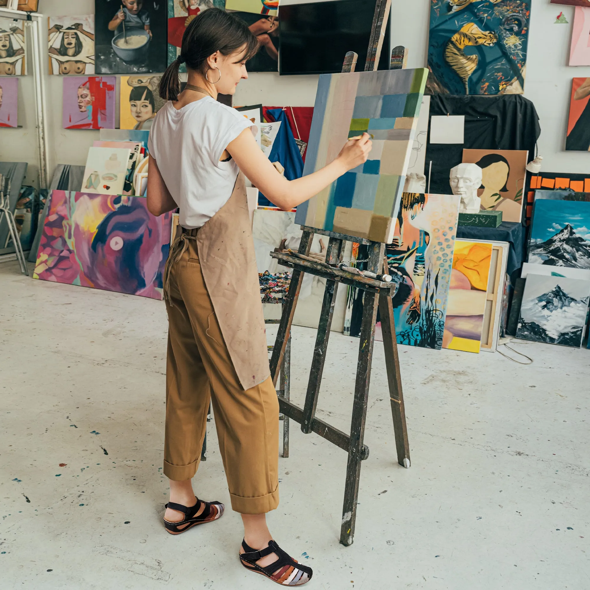 Sandals Grande Antigua Resort Spa No.10Women's Summer Sandals Casual Bohemia Gladiator Wedge Shoes Comfortable Ankle Strap Outdoor Platform Sandals