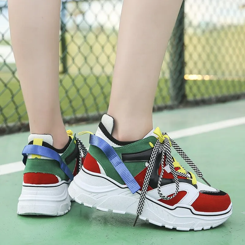 Dolce & Gabbana Sneakers Sooneeya New Four Seasons Youth Fashion Trend Shoes Men Casual Ins Hot Sell Sneakers Men New Colorful Dad Shoes Male Big Size 12