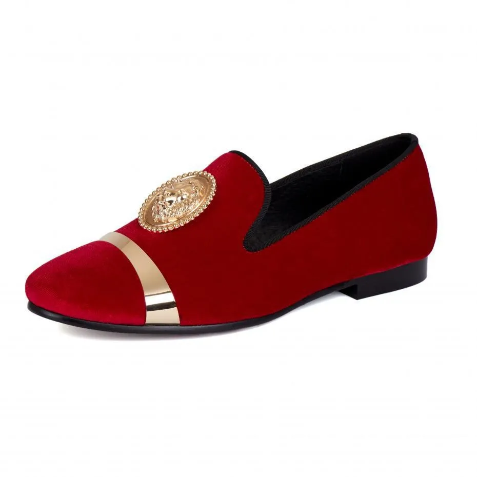 Slippers At Cvs Harpelunde Men Wedding Dress Shoes Velvet Loafer Slippers Gold Plate