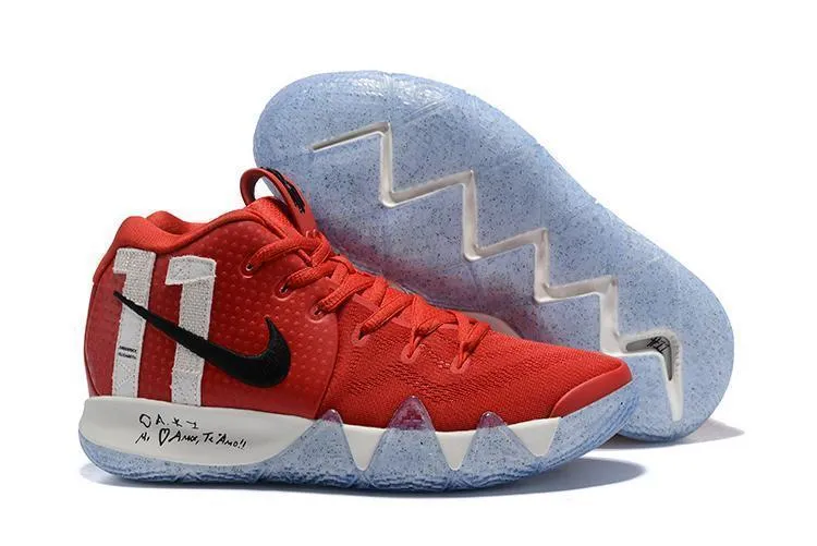Nike Kyrie 4 'Boston University' PE Basketball Shoes Sneaker !!! CYBER MONDAY SALE !!! Asics Softest Shoe