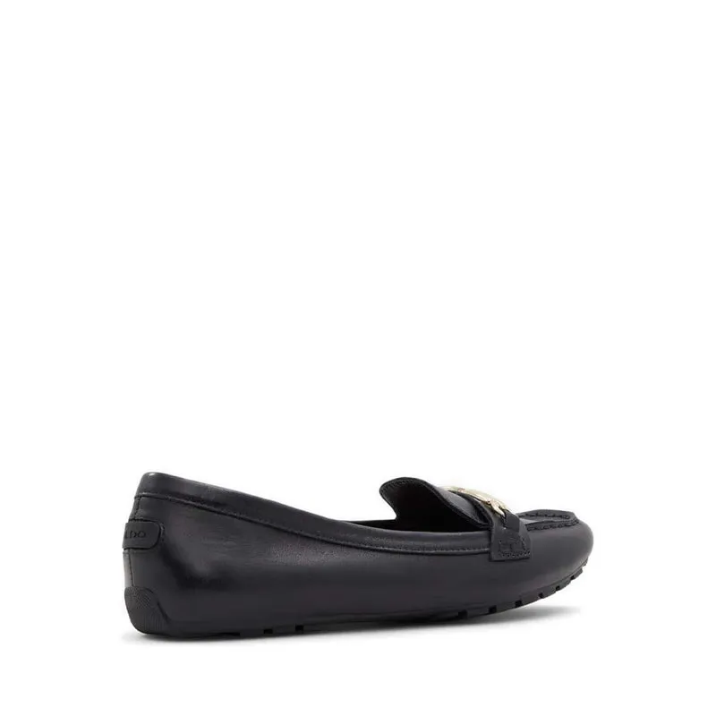 Bagdish Loafers - Black Slip On Rubber