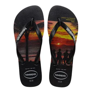 Best Barefoot Slippers HAVAIANAS HYPE - BLACK