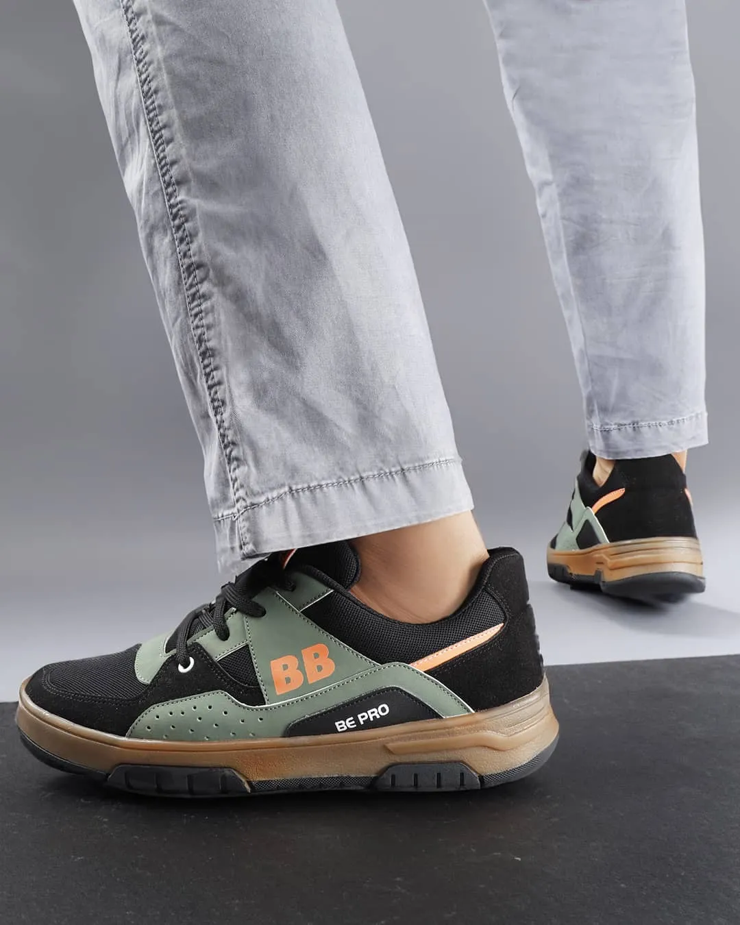 Bacca Bucci Groove Low Top Sneakers Flat Leather Shoe Laces