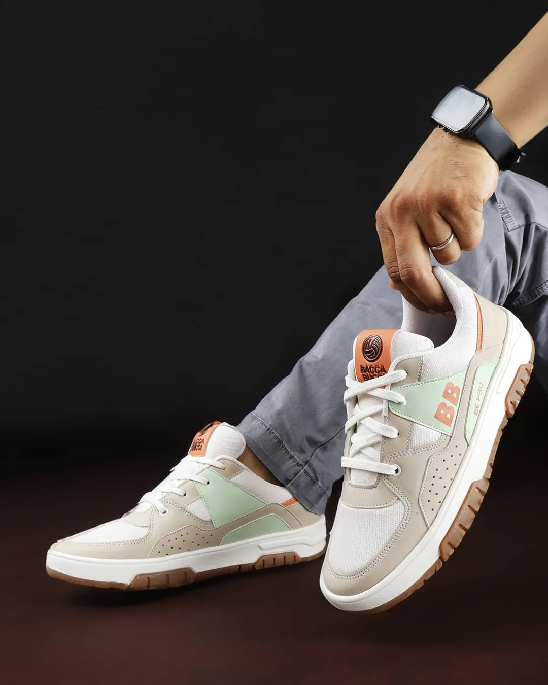 The Flat Head Shoes Bacca Bucci Groove Low Top Sneakers