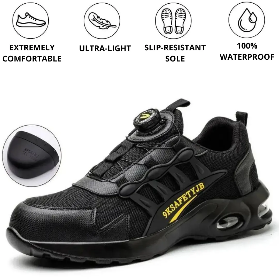 Best Pull On Work Boots Waterproof Indestructible Safety Work Shoes