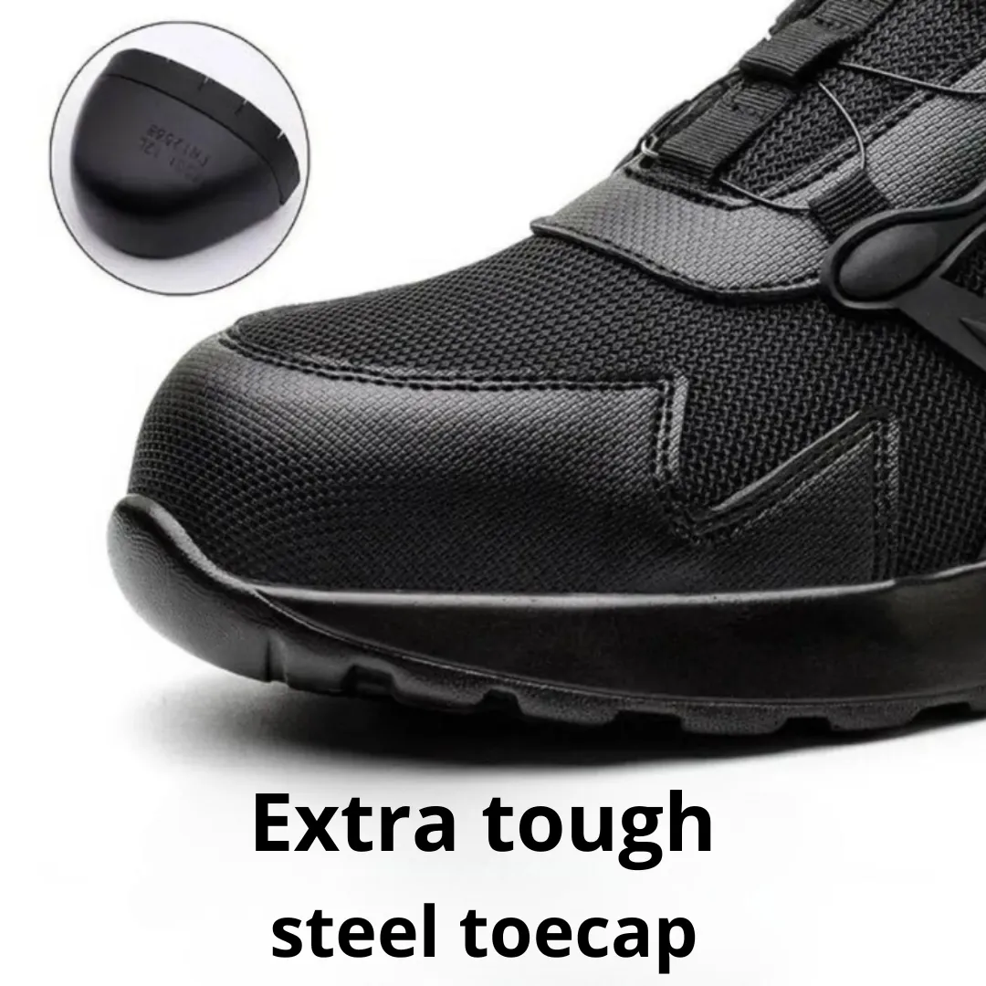 Indestructible Safety Work Shoes Steel Toe Slip On Work Boots