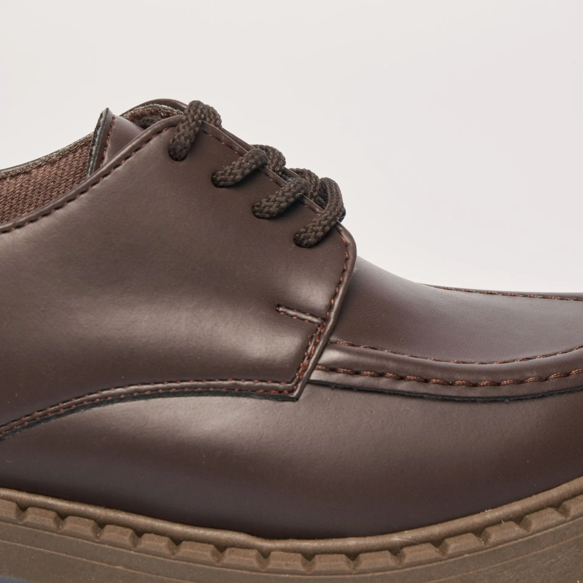 Helen Women's Apple Leather Vegan Loafers | Chocolate Loafers Doc Martens