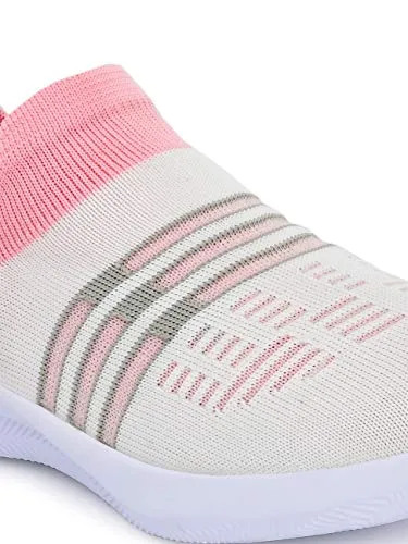 Fashion Tree Timberwood LDS06 Ultra Light Weight Running,Walking,Sports,Gym and Jogging Shoes for Women and Girls in Pink Colour,Size: UK6 Best Supporting Running Shoes