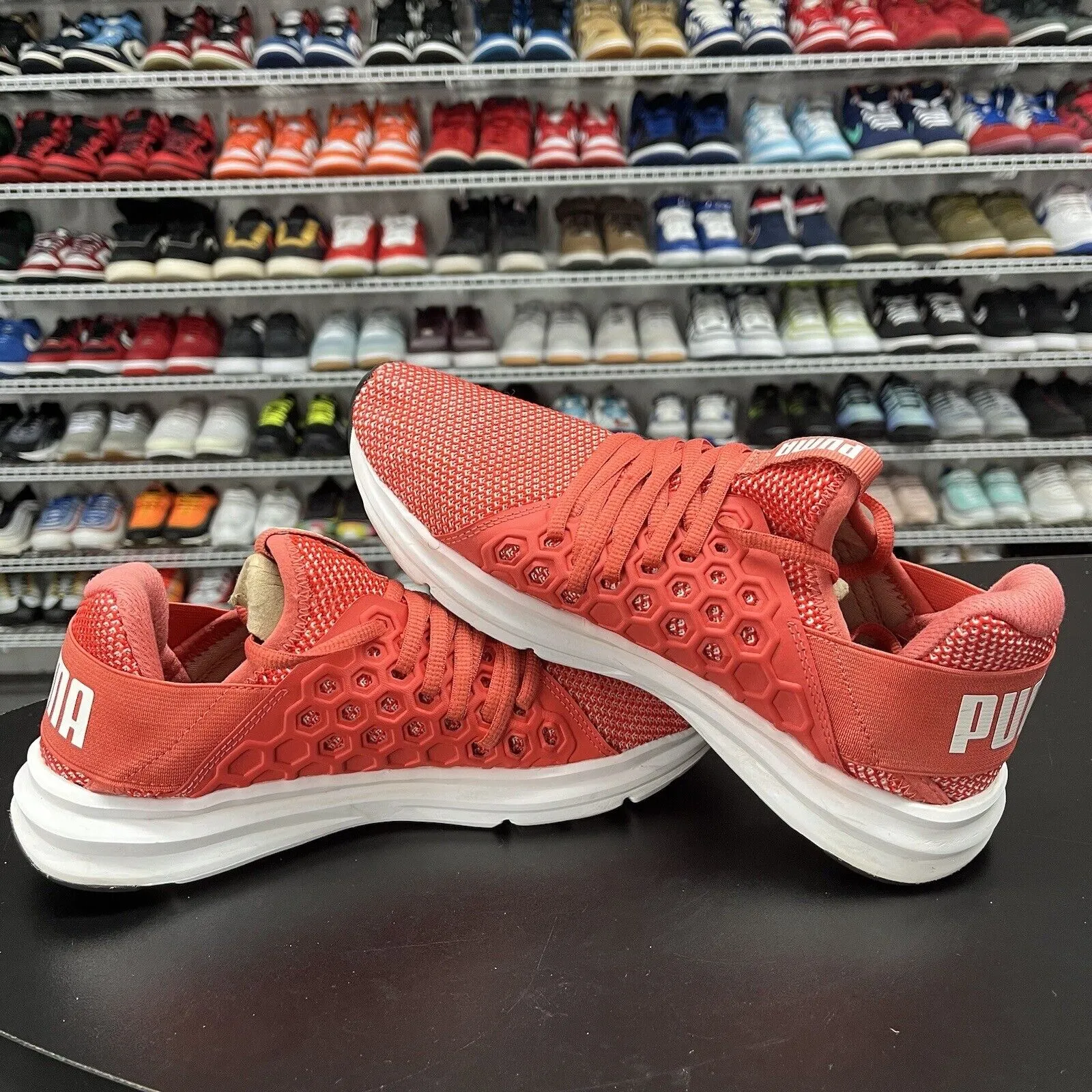 PUMA Women's Enzo NF Running Shoe 190933 03 Women's Size 8.5 Puma Fusion Grip Golf Shoes