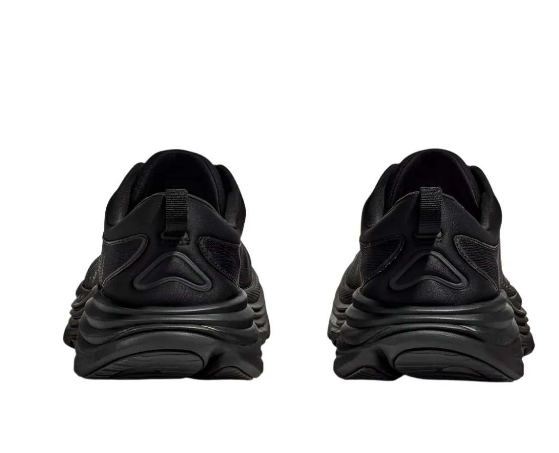 HOKA Women's Gaviota 5 Everyday Running Shoe - Black/Black Best Trail Running Shoes For Hiking