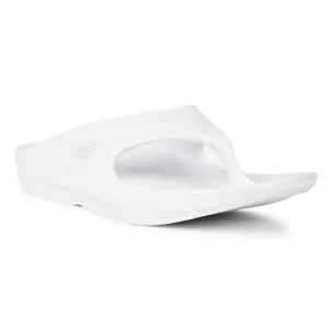 A-HA Casual White Slippers For Men STEP-STAR By Liberty Pickle Slippers