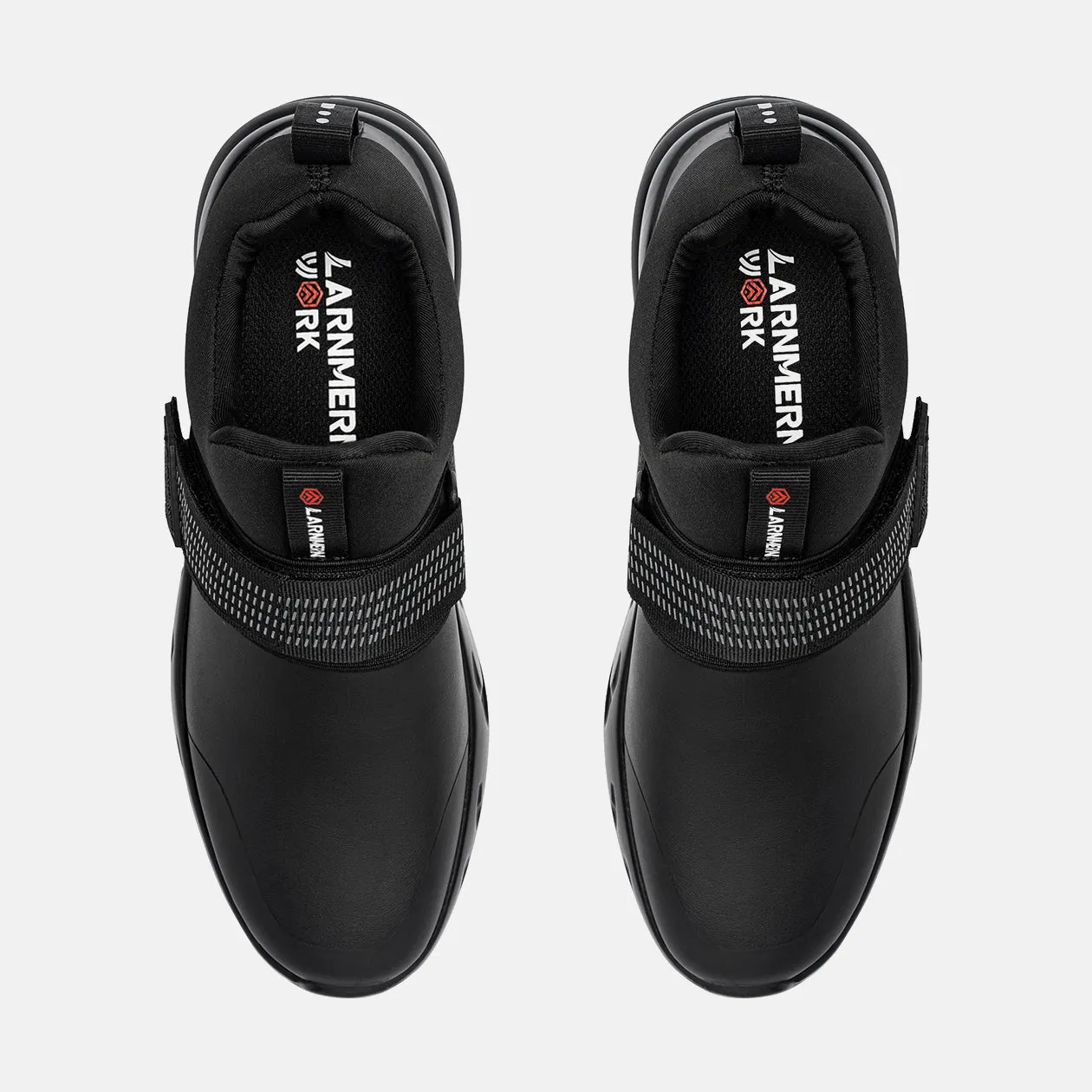 LARNMERN Slip On Work Shoes Non Slip Waterproof Work Shoes For Men,#21059 Wellington Work Boots Made In Usa