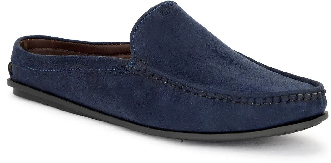 Dress Sandals Leather Buxton Clogs & Sandals For Men Blue Color