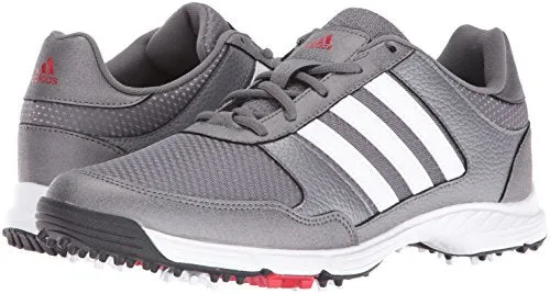 Adidas Lite Racer Adapt Shoes adidas Men's Tech Response Golf Shoe, Iron Metallic/White, 9 M US