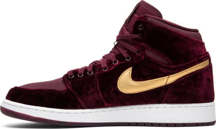 Asics Shoe Print Nike Air Jordan 1 High Heiress GG 'Velvet' Shoes Basketball Men Sale