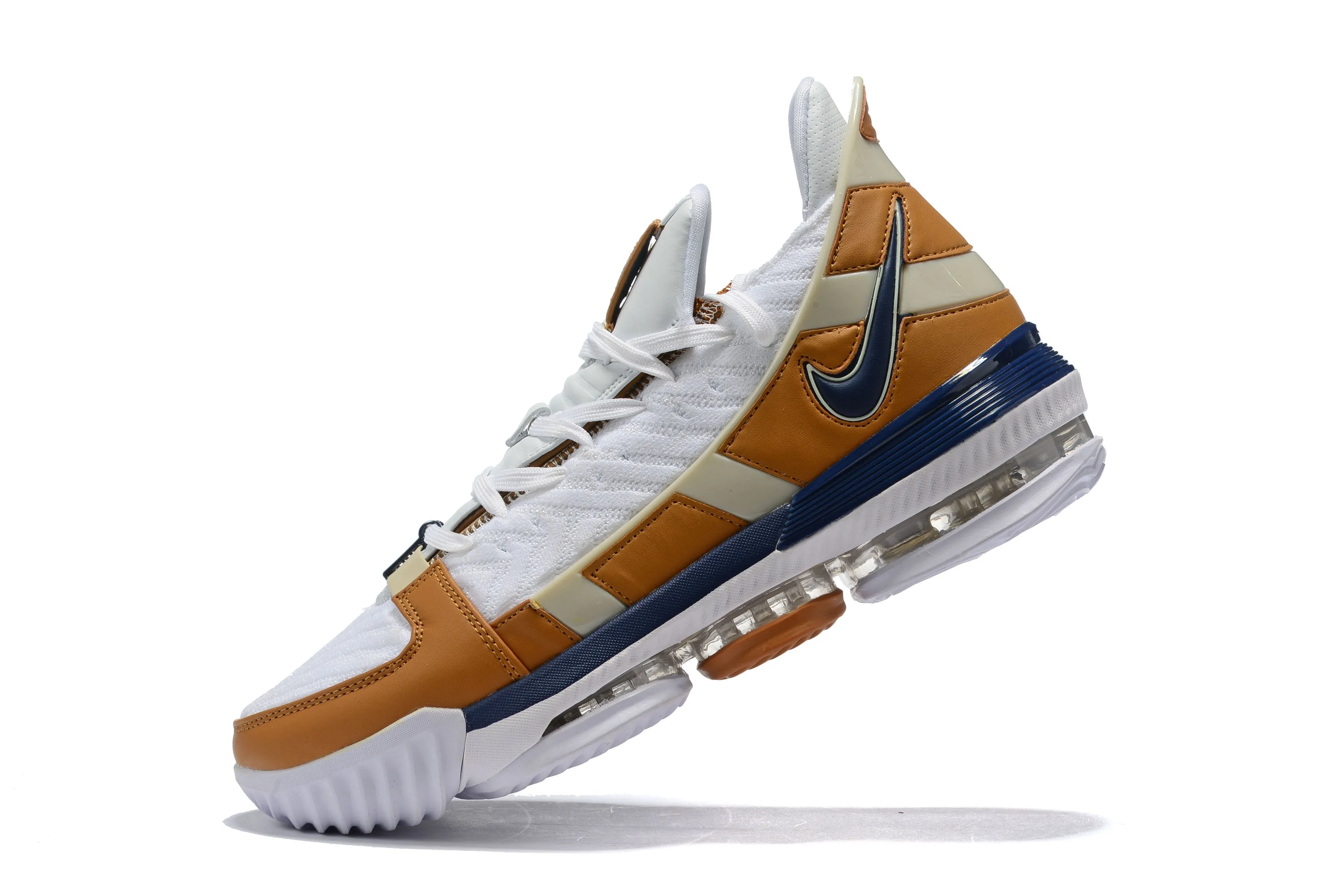 Nike Lebron XVI 16 SB White Brown Sneaker Shoes Sale Men Size 7-13 Asics Gel 1130 Shoe