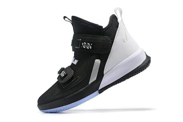 Nike Lebron Soldier XIII 13 Black White Men Sneaker Shoes !!! CYBER MONDAY SALE !!! Trail Running Shoes Asics