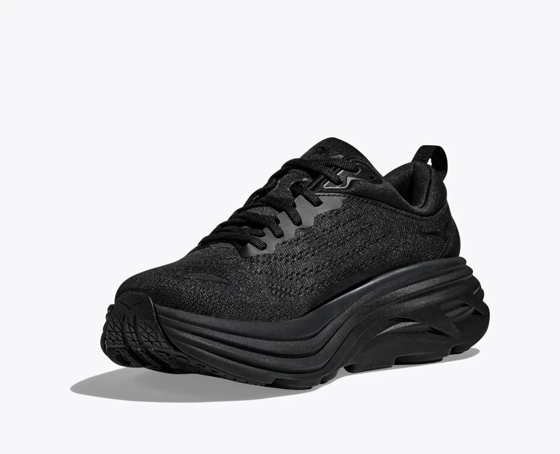 Hoka - Men's Bondi 8 Black/Black BBLC 1123202 Running Shoes Too Big