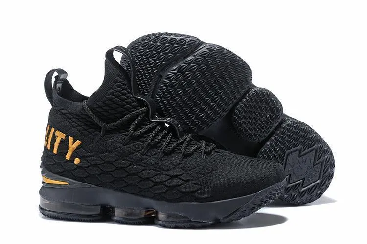Nike Lebron XV 15 Black Equality Black Men Shoes Sale Size US7,8,8.5,9,10,11,12 Replacement Shoe Laces Asics
