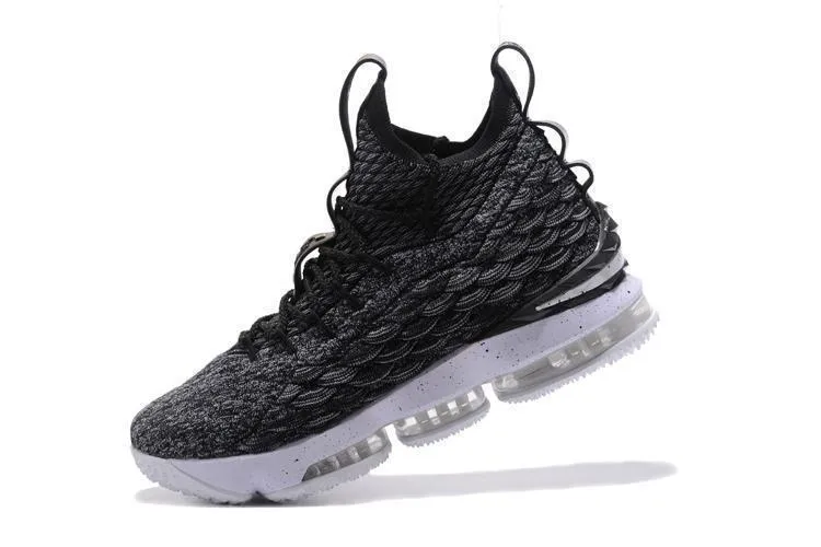 Asics Discontinued Running Shoes Nike Lebron XV 15 "Ashes" Grey White Men Shoes !!! CYBER MONDAY SALE !!!