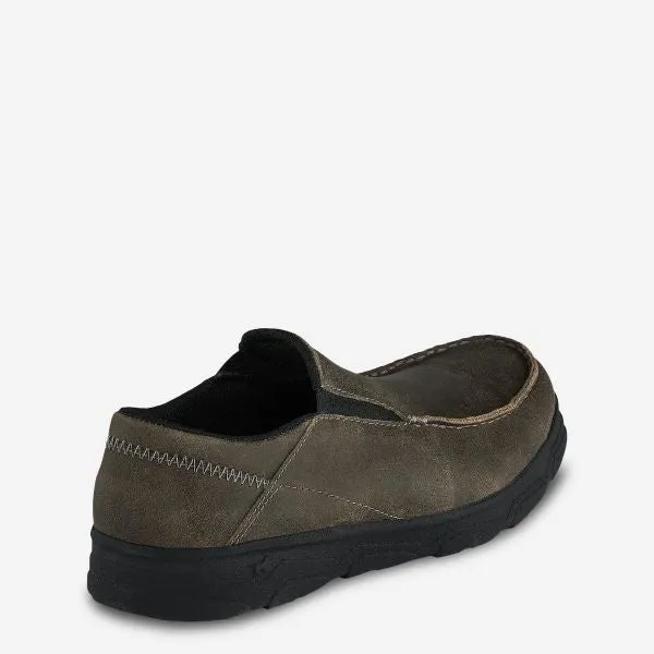 Irish Setter by Red Wing Shoes 3830 Men's Leather Traveler Slip On Pull On Casual Composite Toe Slip On Shoes