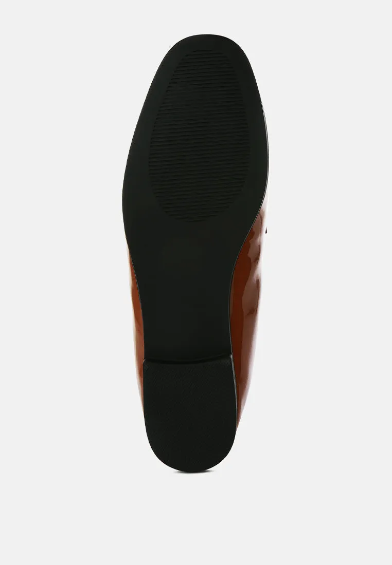 Jolan Faux Leather Semi Casual Loafers Platforms Loafers