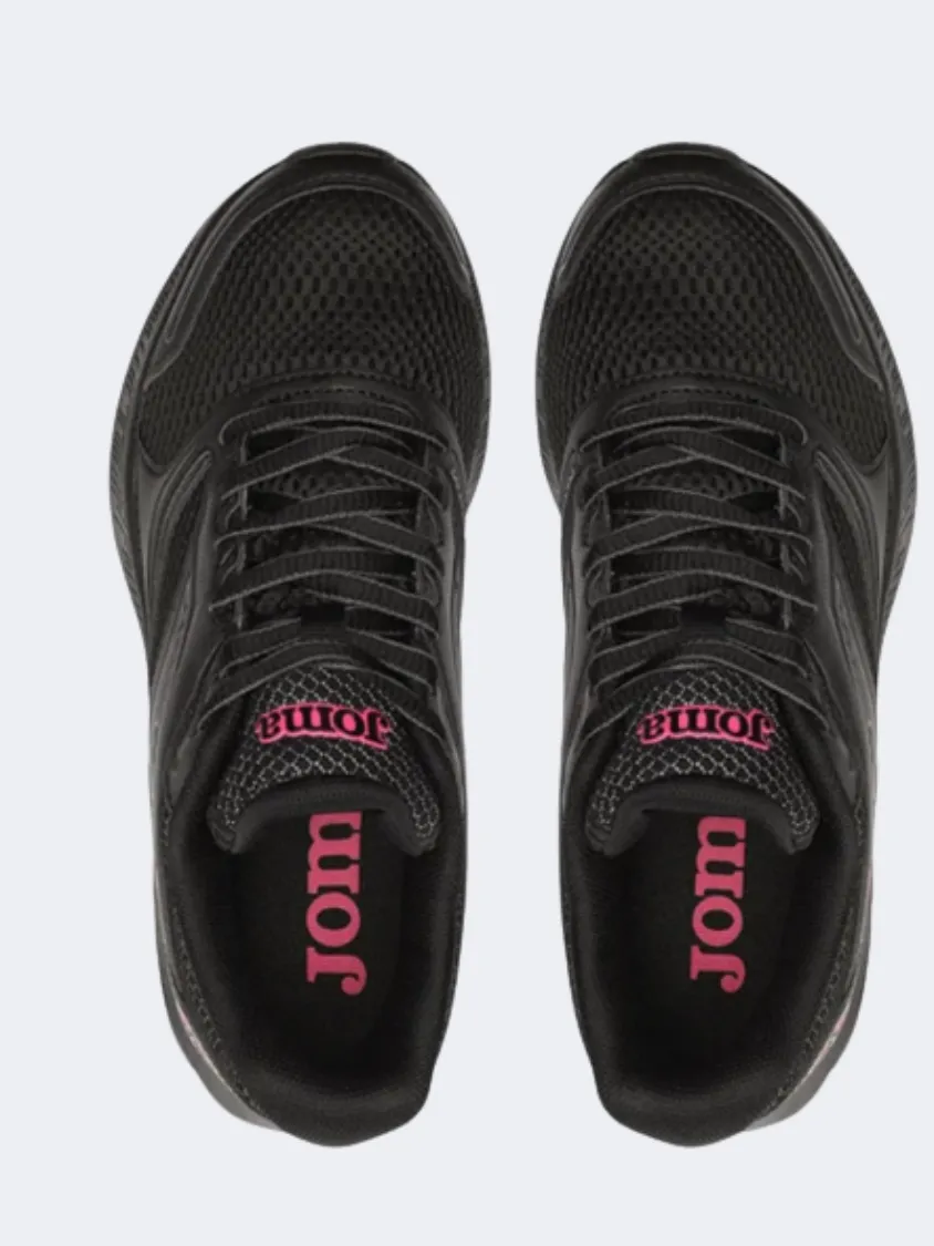 Joma Vitaly Women Running Shoes Black/Fuchsia Running Lights For Shoes