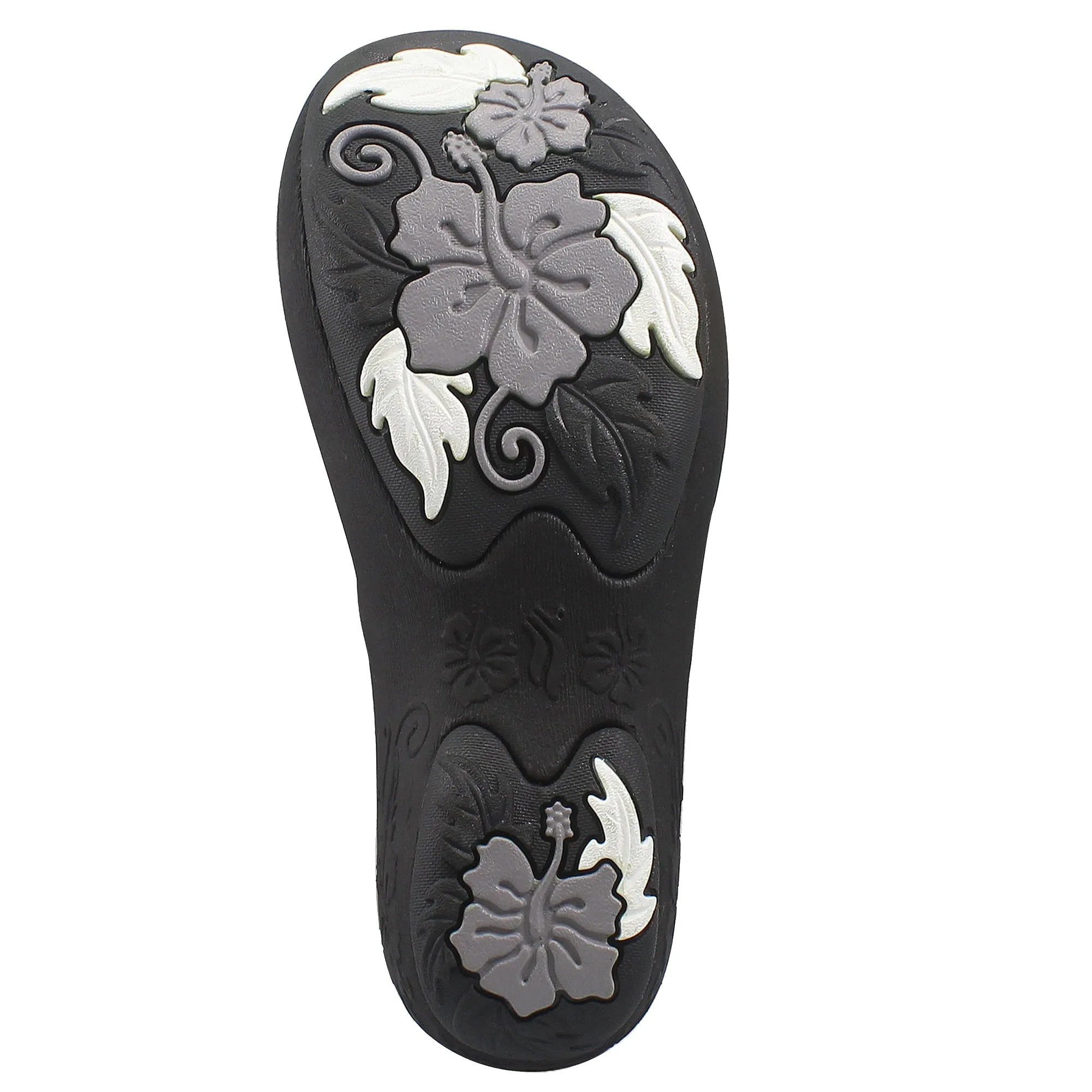 Wedge: 8161 Black Tommy Hilfiger Flip Flops