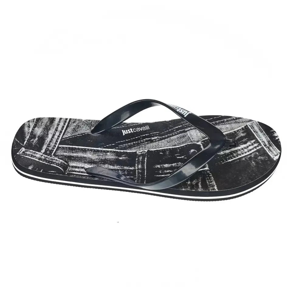 Judy Sandals Just Cavalli Black EVA Men Sandal
