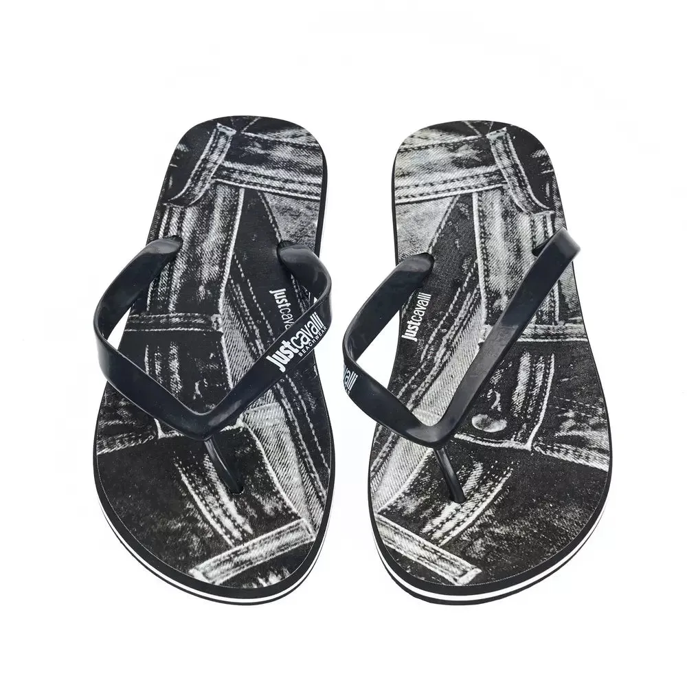 Just Cavalli Black EVA Men Sandal Sandals Ebay