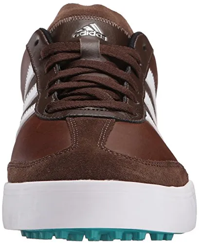 Adidas Powerlift Shoes adidas Men's Adicross V Golf Shoe, Brown/White/EQT Green, 11.5 M US