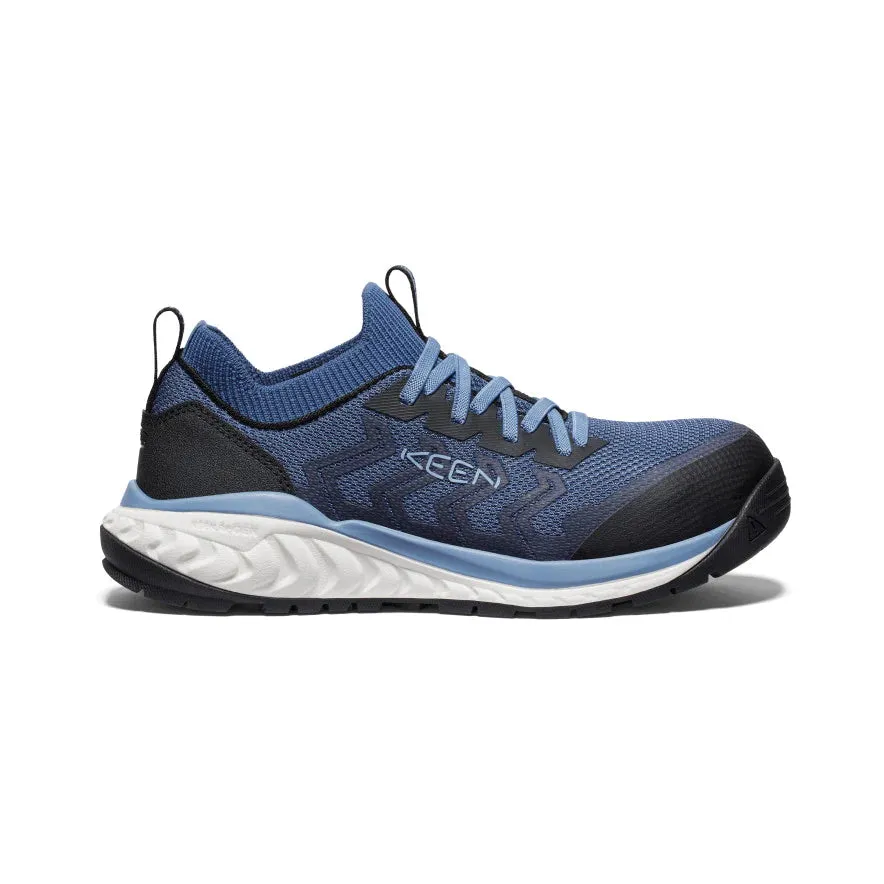 Keen Utility Arvada Shift ESD Work Sneaker (Carbon-Fiber Toe) Women's Full Leather Work Boots