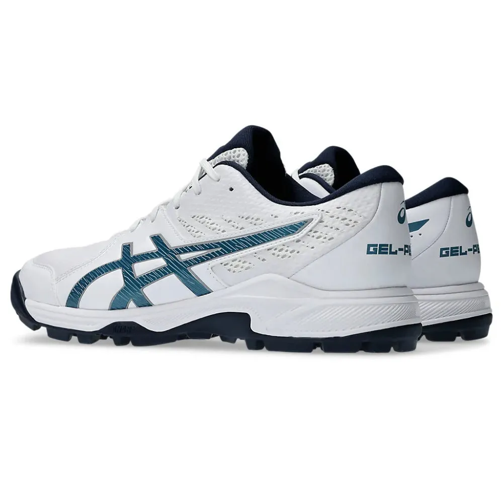 ASICS Men's Gel-Peake 2 Cricket Shoe (White/Atlantis Blue) Asics Gel Kayano 24 Running Shoes